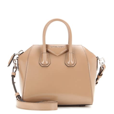 givenchy antigona mini tan|Givenchy antigona price.